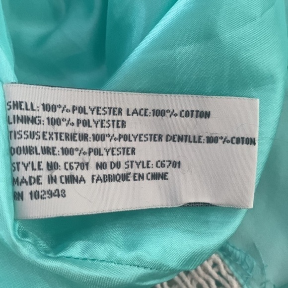 Tulle Dress Mint Green Sleeveless Ladies Size Small - Picture 7 of 11